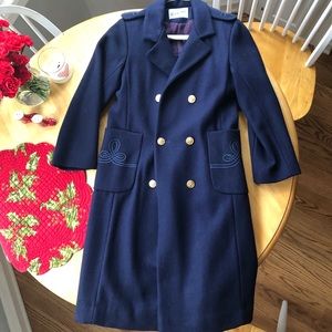 Vintage Rothschild Girl's Wool Coat